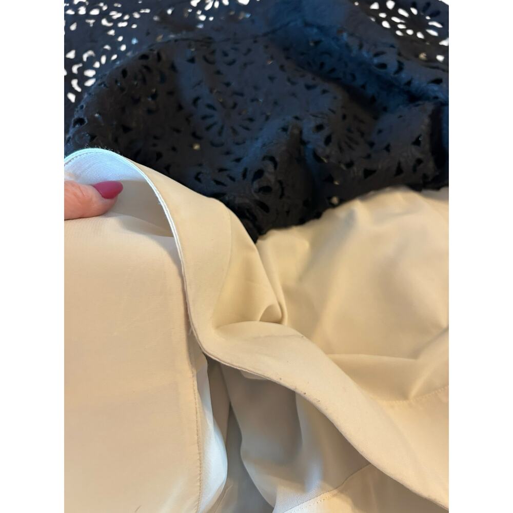 Alice + Olivia Viviana Cutout A-Line Skirt - Size 4 - Picture 12 of 13
